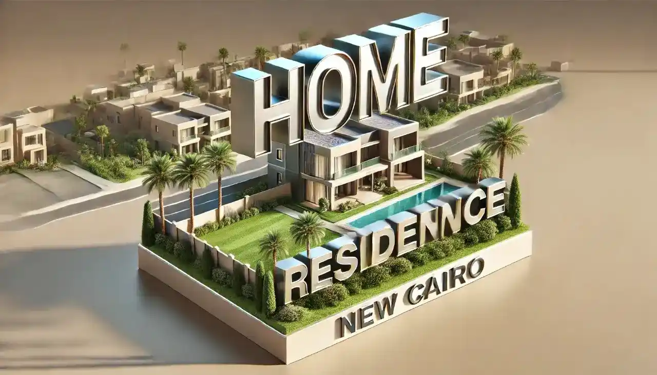 كمبوند هوم ريزيدنس التجمع السادس Home Residence أقساط 12 عام