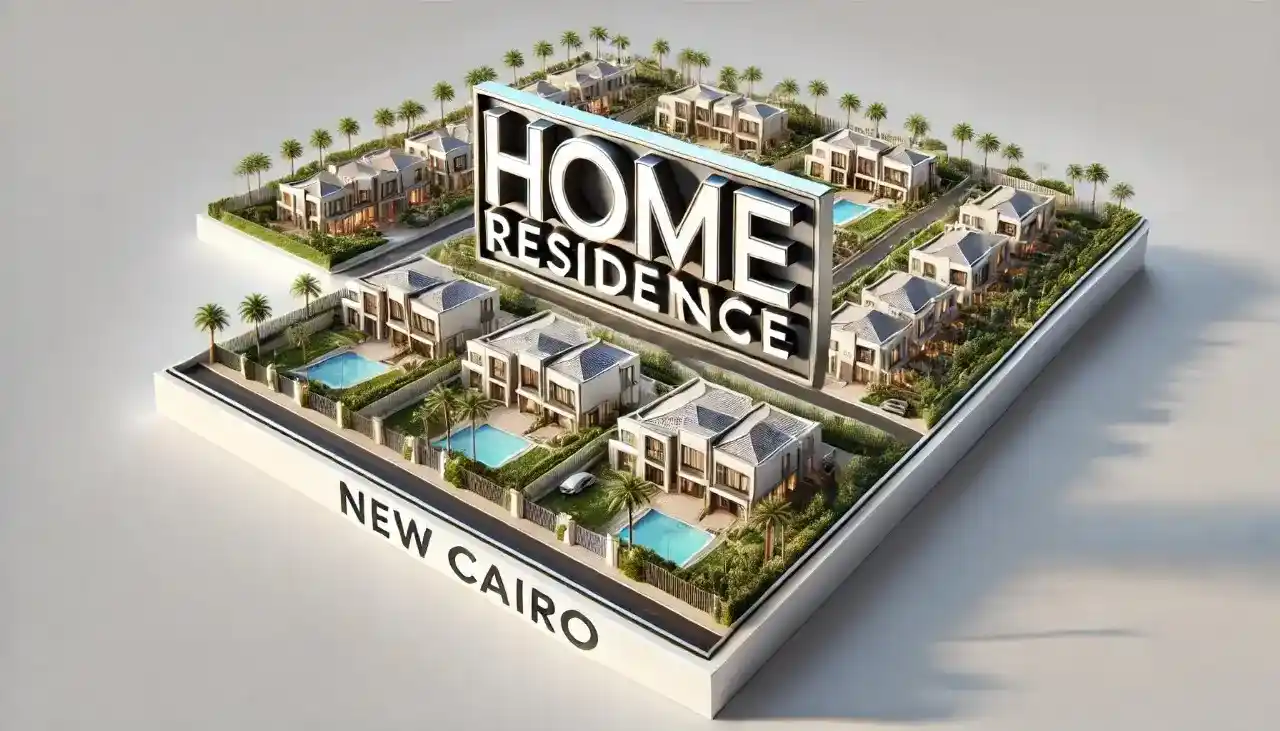 كمبوند هوم ريزيدنس التجمع السادس Home Residence أقساط 12 عام
