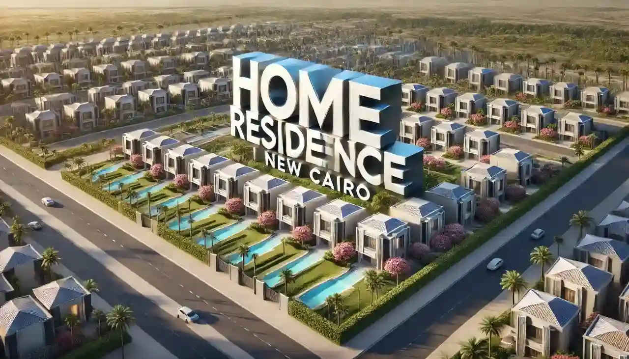 كمبوند هوم ريزيدنس التجمع السادس Home Residence أقساط 12 عام
