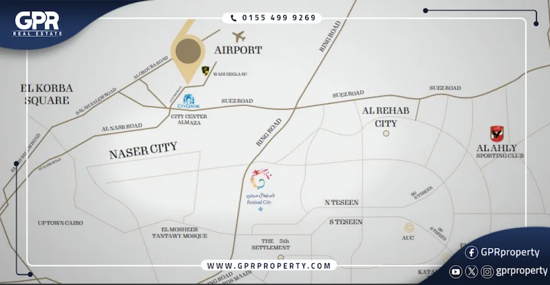 موقع سيكستي هليوبوليس شيراتون