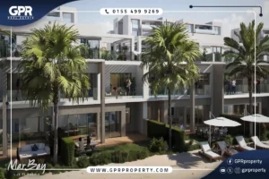 Townhouse for sale in Mar Bay Ras El Hekma Village area 150 square meters