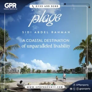 Plage Mountain View Sidi Abd el Rahman Own now with only 10% down payment